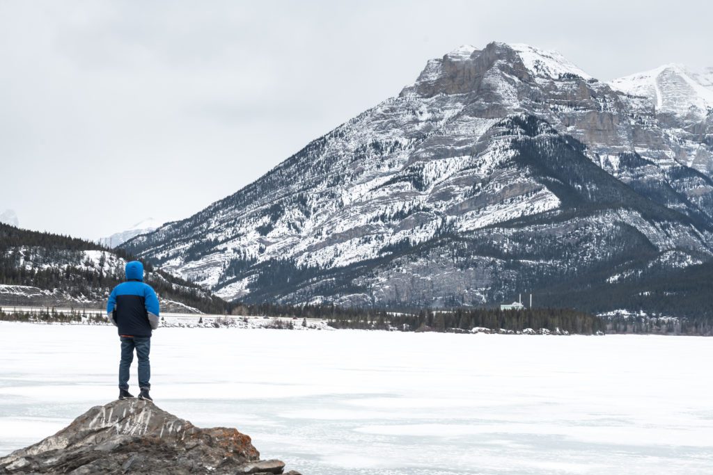 hiking in Banff National Park
