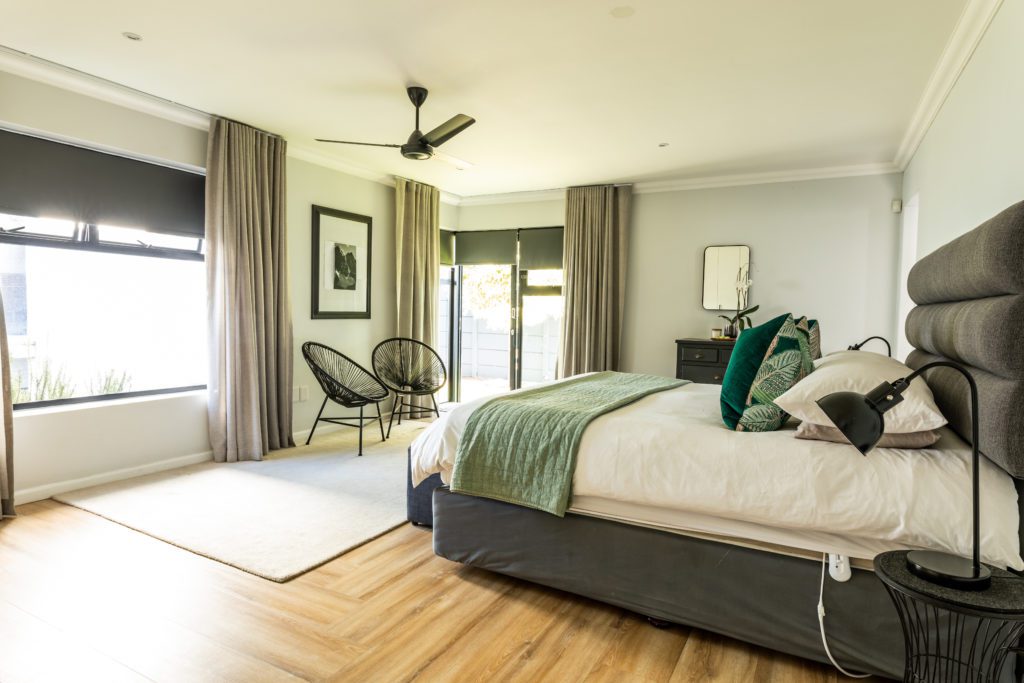 newly renovated bedroom